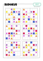 Vorschau - Arbeitsblätter - Sudokus 6x6 (mit Symbolen) - Seite 2