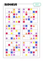 Vorschau - Arbeitsblätter - Sudokus 6x6 (mit Symbolen) - Seite 3