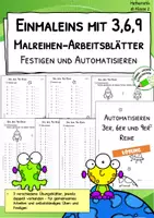 Vorschau - Arbeitsblätter - 3er-, 6er- und 9er-Reihe – Automatisierung mit Arbeitsblättern - Deckblatt