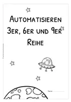 Vorschau - Arbeitsblätter - 3er-, 6er- und 9er-Reihe – Automatisierung mit Arbeitsblättern - Seite 2