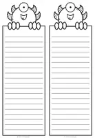 Vorschau - Arbeitsblätter - Writing - Describing an alien (Beginners) 2fach differenziert - Seite 3