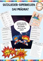 Vorschau - Arbeitsblätter - Das Prädikat - Deckblatt