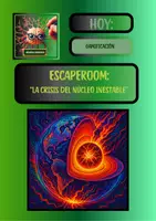 Vista previa - Unidades / Secuencias / Situaciones de Aprendizaje - GAMIFICACIÓN: ESCAPEROOM "LA CRISIS DEL NÚCLEO INESTABLE" - Portada