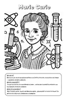 Vorschau - Arbeitsblätter - Starke Frauen und Mädchen Ausmalen und Lernen Klasse 1 bis 5 - Seite 3