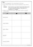 Vorschau - Arbeitsblätter - Speaking / Discussion / Giving reason - Finding the right job - Seite 2