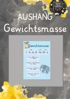 Vorschau - Poster - Aushang: Gewichtsmaße - Seite 3