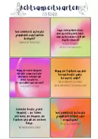 Vorschau - Bildkarten - Achtsamkeitskarten für Kinder - Achtsamkeit im Alltag - Seite 1
