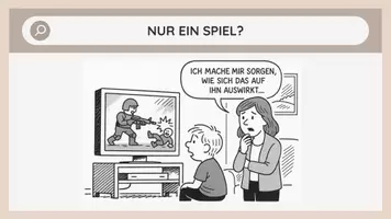 Vorschau - Arbeitsblätter - Gewalt in den Medien - Präsentation&Rollendiskussion mit Fishbowl Methode - Seite 1