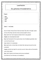 Vorschau - Arbeitsblätter - Lesetheater-Paket Sommer – 7 Rollenspiele zur Leseförderung (Klasse 3–5, DaZ-geeignet) - Seite 1