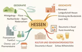 Vorschau - Arbeitsblätter - Arbeitsblätter zum Thema "Hessen" + Lösung & MP3 + Mindmap + Infografik - Seite 2
