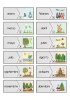 Vorschau - Spiele - Los meses - Puzzle (Monate) - Seite 1