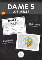 Vorschau - Spiele - Dame 5 - Meses (Monate) - Deckblatt