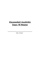 Vorschau - Klassenarbeiten - 17. Juni 1953 - Klassenarbeit Klasse 10 - Darstellung - Deckblatt