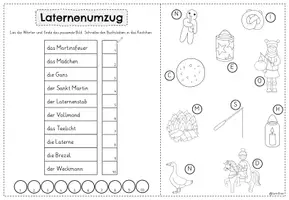 Vorschau - Arbeitsblätter - Sankt Martin Mini-Lesespur | Klasse 1 + 2 - Seite 3