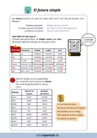 Vorschau - Arbeitsblätter - „El futuro simple“ Spanisch sprechen - Seite 1
