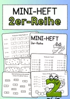 Vorschau - Arbeitsblätter - Einmaleins Miniheft: 2er Reihe (Mathe Klasse 2) - Deckblatt