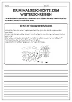 Vorschau - Arbeitsblätter - 🖋️📖 Wachsendes Materialpaket: Geschichten zum Weiterschreiben ✍️ (Herbst, Halloween, aktuelle Themen) Kreatives Schreiben - Seite 3