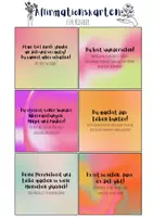 Vorschau - Fördermaterial/Inklusion - Affirmationskarten - positive Affirmationen für Kinder - Seite 1