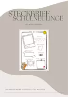 Vorschau - Arbeitsblätter - Steckbrief Vorschulkind mit Waschbär - Deckblatt