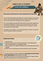 Vorschau - Stundenentwürfe - Leben in der Altsteinzeit - Gruppenpuzzle - Seite 2