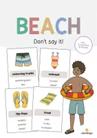 Vorschau - Spiele - Beach: Don’t say it! (Englisch) - Deckblatt