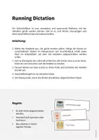 Vorschau - Arbeitsblätter - Beach: Running Dictation (Englisch) - Seite 1