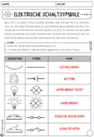 Vorschau - Arbeitsblätter - Elektrische Schaltsymbole + Bildkarten I Kl. 3-5 - Seite 3