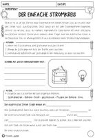 Vorschau - Arbeitsblätter - Experiment- "Wann leuchtet die Lampe?" - Seite 3