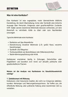 Vorschau - Arbeitsblätter - Methodenwissen: Karikaturen analysieren - Seite 1