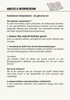 Vorschau - Arbeitsblätter - Methodenwissen: Karikaturen analysieren - Seite 3