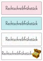 Vorschau - Arbeitsblätter - Rechtschreibfrühstück: Blanko-Vorlage - Seite 2