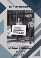 Vorschau - Arbeitsblätter - Klassenarbeit: Judenverfolgung & Widerstand gegen den NS - Deckblatt