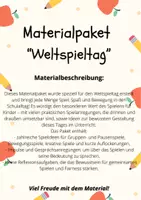 Vorschau - Arbeitsblätter - Materialpaket: Weltspieltag - Seite 1