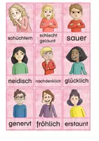 Vorschau - Bildkarten - Gefühle - Flashcards - Seite 2