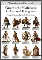Vorschau - Arbeitsblätter - Griechische Mythologie - Helden und Halbgötter - Wissenskartei und Steckbriefe - Seite 1
