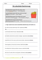Vorschau - Arbeitsblätter - Satzglieder: Subjekt, Prädikat, Objekt, Adverbiale - Seite 3