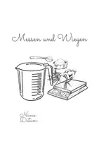 Vorschau - Arbeitsblätter - Messen und Wiegen - Deckblatt