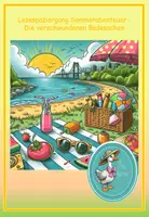 Vorschau - Arbeitsblätter - Lesespaziergang Sommer - Deckblatt