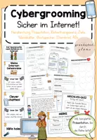 Vorschau - Unterrichtsreihen - Cybergrooming (komplette Unterrichtsreihe) - Deckblatt
