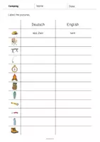 Vorschau - Arbeitsblätter - Camping: Vocabulary Worksheet 3 (Englisch) - Seite 2