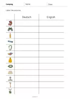 Vorschau - Arbeitsblätter - Camping: Vocabulary Worksheet 3 (Englisch) - Seite 3