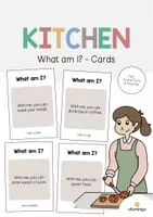 Vorschau - Aufgabenkarten - Kitchen: What am I? - Cards (Englisch) - Deckblatt