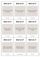 Vorschau - Aufgabenkarten - Kitchen: What am I? - Cards (Englisch) - Seite 2