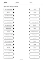 Vorschau - Arbeitsblätter - Kitchen: Draw the lines 3 (Englisch) - Seite 3