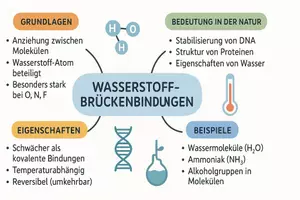 Vorschau - Arbeitsblätter - Arbeitsblatt "Wasserstoffbrückenbindungen und ihre Auswirkungen" + interaktive Lösung & MP3 + Mindmap + Infografik - Seite 3