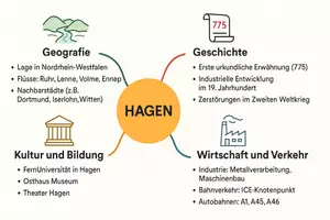 Vorschau - Arbeitsblätter - Arbeitsblätter zum Thema "Hagen" + Lösung & MP3 + Mindmap - Seite 3