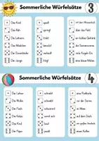 Vorschau - Aufgabenkarten - Sommerliche Würfelsätze - Seite 3