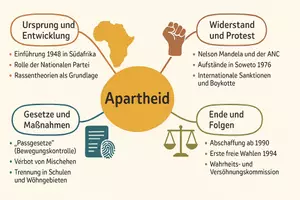Vorschau - Arbeitsblätter - Arbeitsblätter zum Thema "Apartheid" + Lösung & MP3 + Mindmap + Infografik - Seite 3