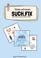 Vorschau - Spiele - Materialpaket SUCH.FIX - Das Suchspiel - Seite 1