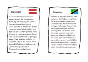 Vorschau - Arbeitsblätter - Reiche und arme Länder im Vergleich – kindgerechtes Arbeitsmaterial für den Sachunterricht - Deckblatt